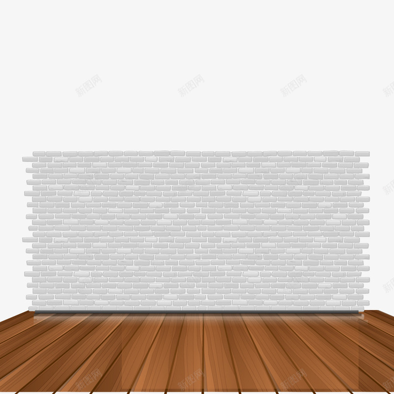 砖墙png免抠素材_新图网 https://ixintu.com 室内装饰效果 底纹 木纹地板 环境 砖墙