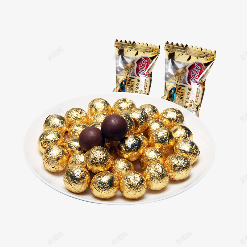 一碟巧克力球png免抠素材_新图网 https://ixintu.com 巧克力 巧克力设计 广告设计 德国巧克力 意大利巧克力 比利时巧克力 零食设计