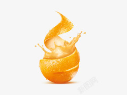 橙子创意素材