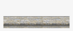 灰色中国风砖地板边框纹理素材