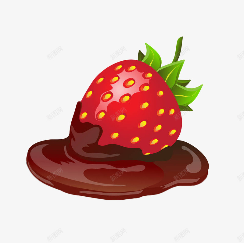 手绘草莓巧克力浆png免抠素材_新图网 https://ixintu.com 巧克力 巧克力浆 手绘 水果 甜品 甜食 草莓 零食 食品