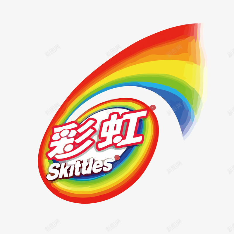 彩虹糖果零食品牌LOGO矢量图图标eps_新图网 https://ixintu.com 创意 卡通 卡通免扣矢量图 彩虹 手绘 招牌零食水果logo 矢量图 艺术感 设计 零食品牌LOGO矢量