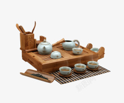 文艺茶壶中式茶具高清图片