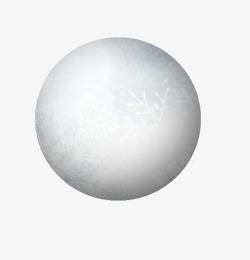 雪花小球白色雪花小球高清图片