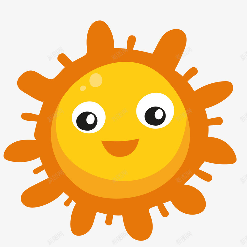 手绘太阳图标png_新图网 https://ixintu.com 儿童画作 卡通 图标 太阳 彩绘 手绘 手绘太阳 插画 表情包