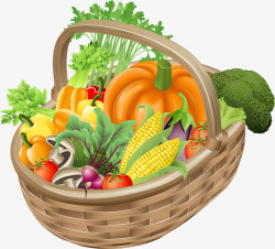 水彩食品蔬菜高清图片
