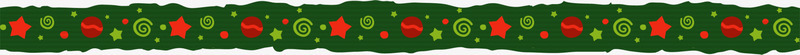 绿色彩球框架png免抠素材_新图网 https://ixintu.com 圣诞节 彩球 星星 绿色框架 节日线条 边框纹理