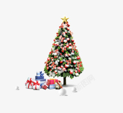 圣诞礼物树圣诞礼物树高清图片