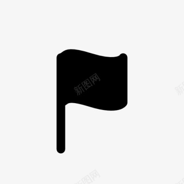 小旗icon图标图标
