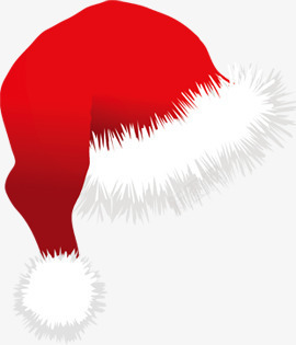 红色圣诞毛边帽子png免抠素材_新图网 https://ixintu.com 圣诞 帽子 毛边 红色