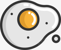鸡蛋logo煎蛋图标高清图片