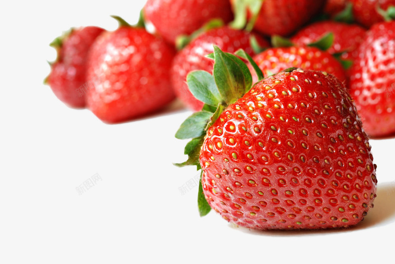 新鲜散布草莓png免抠素材_新图网 https://ixintu.com 散布 新鲜 草莓