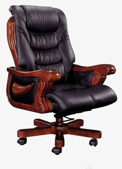 棕色老板椅老板椅高清图片