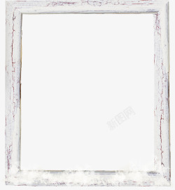 冬季白色窗框素材
