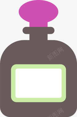 扁平网页香水化妆品icon图标图标