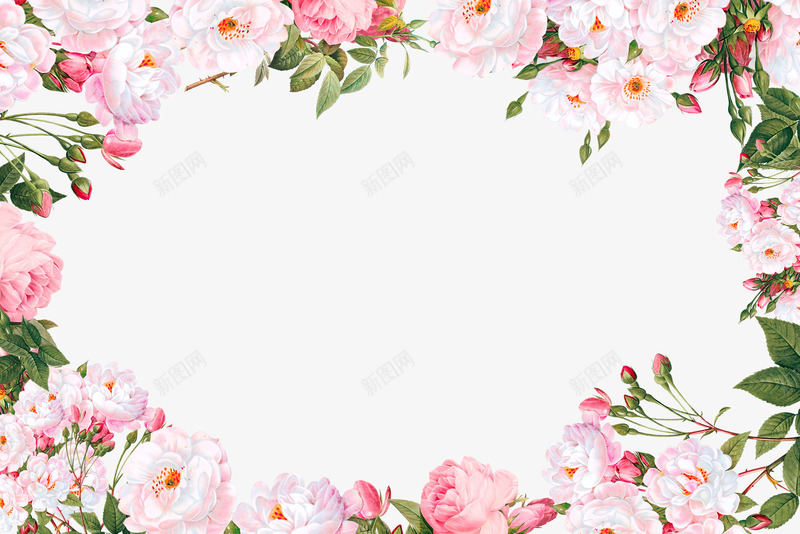 海报特效花朵涂鸦植物png免抠素材_新图网 https://ixintu.com 植物 海报 涂鸦 特效 花朵