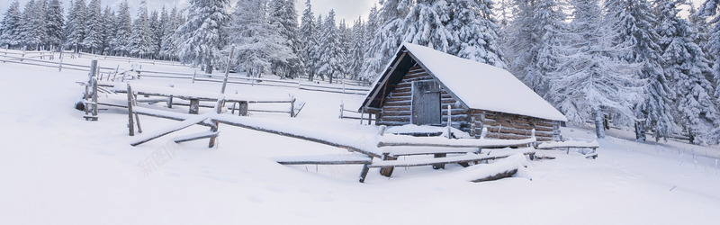 摄影小房子冬季雪景png免抠素材_新图网 https://ixintu.com 冬季 房子 摄影 雪景