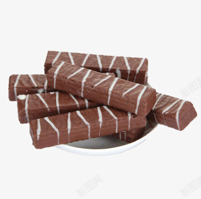 威化巧克力饼干png免抠素材_新图网 https://ixintu.com 产品实物 威化饼干 长方形 零食