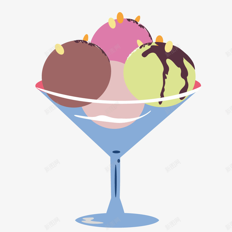 美味的冰淇淋球卡通矢量图ai免抠素材_新图网 https://ixintu.com 冰淇淋 冰激淋 火焰冰淇淋 特写 甜 甜品 糍粑冰淇淋 糕点 糖 草莓冰淇淋 雪球 雪糕 食品 香草 矢量图