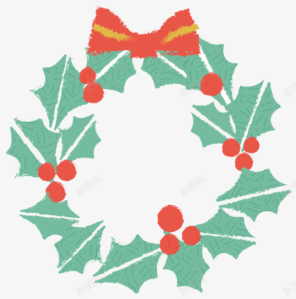 圣诞节装饰图案png免抠素材_新图网 https://ixintu.com 圣诞结 圣诞节 纹饰