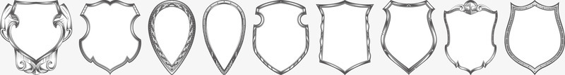 古典中世纪元素png免抠素材_新图网 https://ixintu.com 中世纪素材 古典 欧式 盾牌