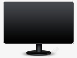黑色屏幕效果图液晶显模版高清图片