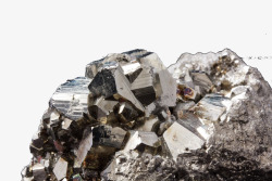 晶体物质硫铁矿物质高清图片