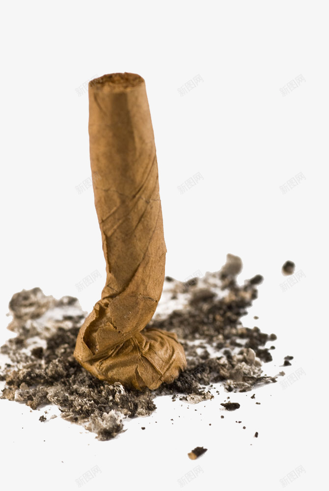 按灭的香烟png免抠素材_新图网 https://ixintu.com 烟味 烟灰 男人 雪茄
