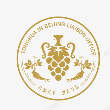 复古葡萄logo图标图标