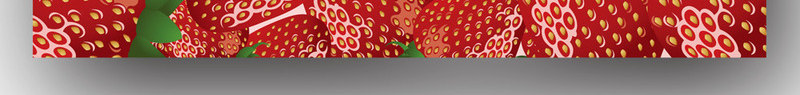草莓边框png免抠素材_新图网 https://ixintu.com 水果 红色 草莓 边框