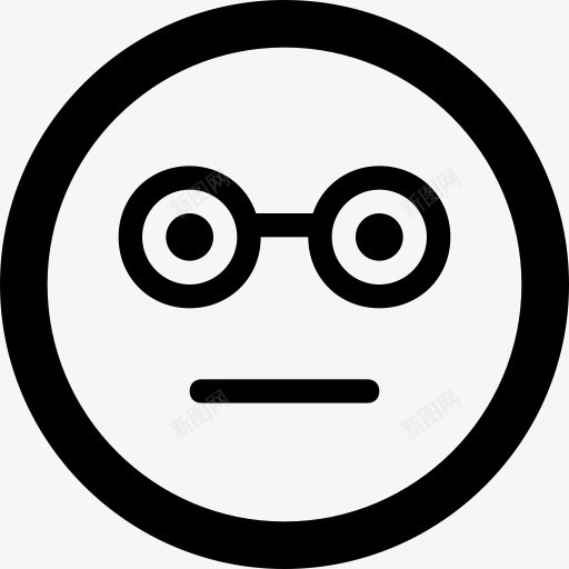 表情符号情感玻璃杯书呆子笑脸表图标png_新图网 https://ixintu.com Emoticon emotion glasses nerd smiley 书呆子 情感 玻璃杯 笑脸 表情符号