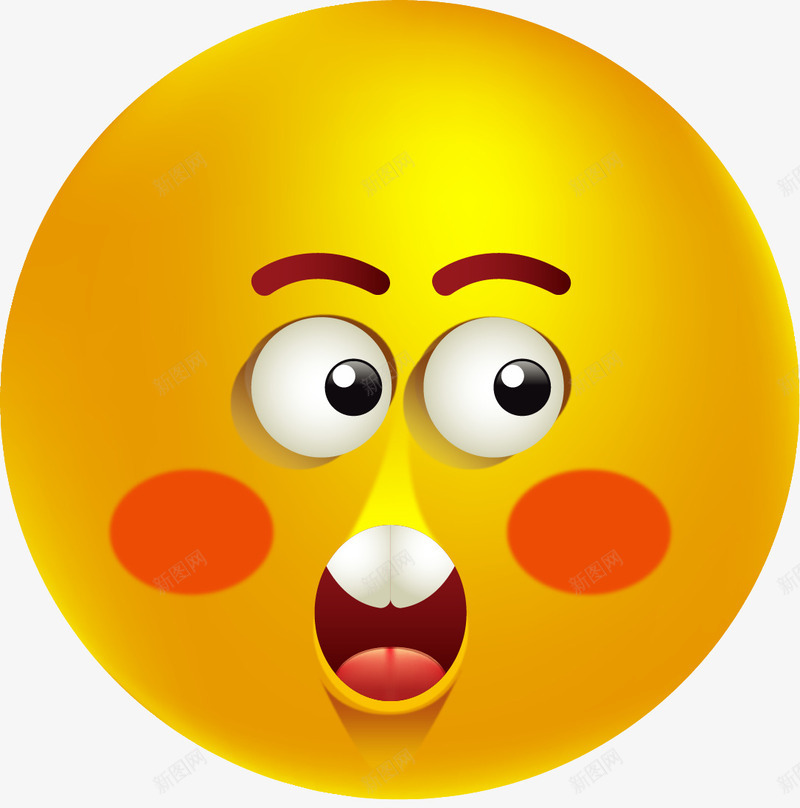 吃惊emojipng图片免费下载 素材0nkkpjwka 新图网