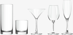 水晶杯香槟高脚杯精美玻璃杯高清图片