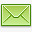 绿色的mail符号icon图标图标