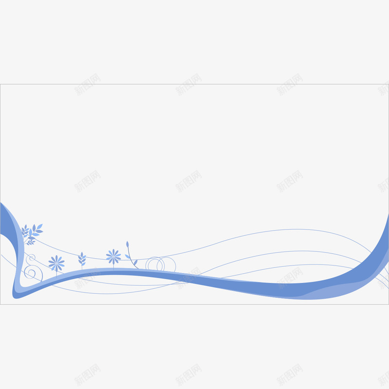 蓝色音符线条png免抠素材_新图网 https://ixintu.com 线条 蓝色 蓝色线条 蓝色音符 音符