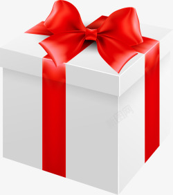 生日礼物图案红色简约礼盒高清图片