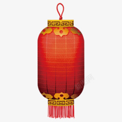红色新春春节红色灯笼挂饰高清图片