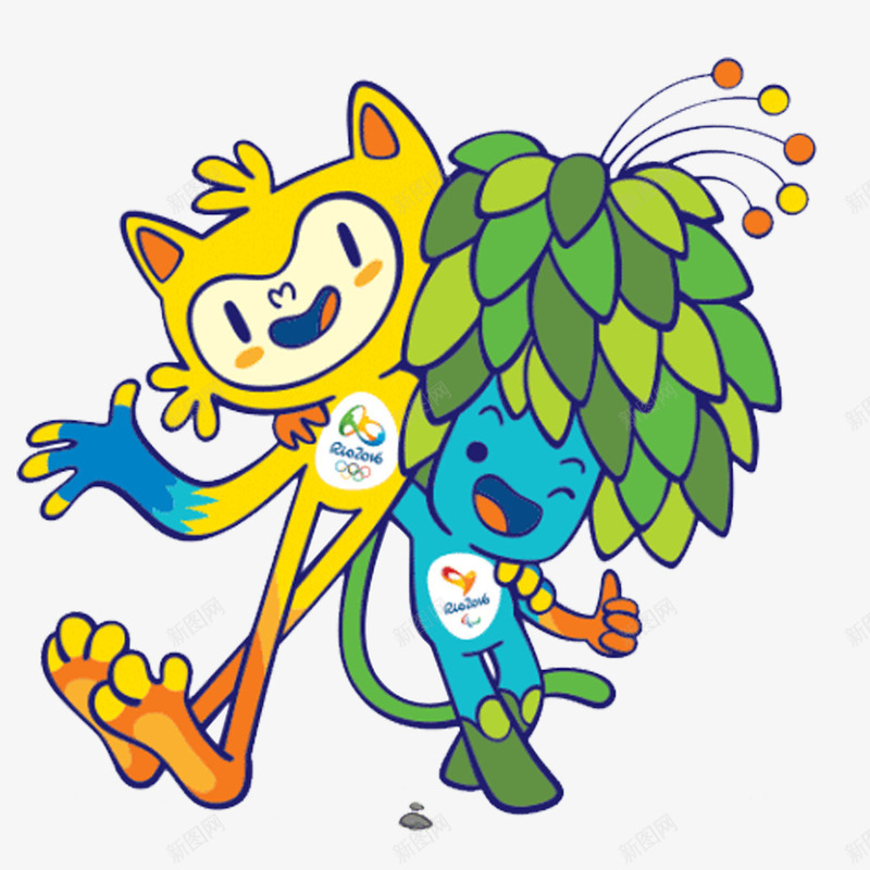 里约奥运会png免抠素材_新图网 https://ixintu.com 奥运吉祥物 里约吉祥物 里约奥运会卡通