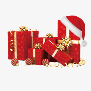 欢乐圣诞元旦展板礼物盒子png免抠素材_新图网 https://ixintu.com 元旦节 圣诞节 展板 欢乐 盒子 礼物