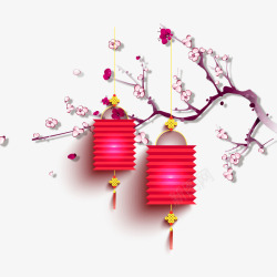 梅花花朵韩食装饰中国风高清图片