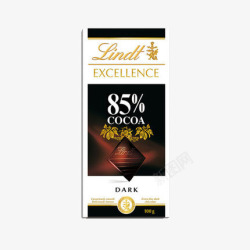 产品实物黑巧克力素材