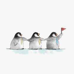 系列封面企鹅系列艺术高清图片