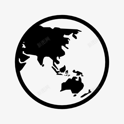 earthicon图标png_新图网 https://ixintu.com 地球
