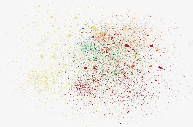 飞溅的油漆喷溅效果png免抠素材_新图网 https://ixintu.com 喷溅 效果 油漆 飞溅