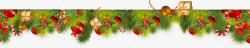 圣诞美景淘宝装饰圣诞树美景卡通高清图片