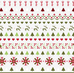 圣诞装饰条幅11款圣诞装饰边条高清图片