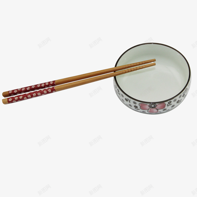 吃饭用的筷子和碗png免抠素材_新图网 https://ixintu.com 一堆 碗 筷子 陶瓷