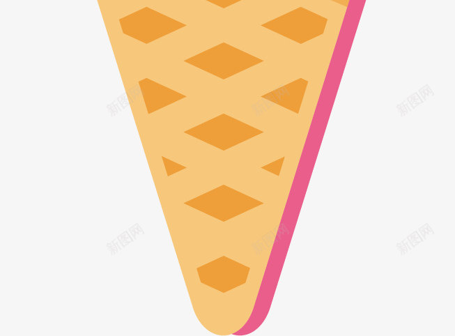 一个可爱的奶油冰淇淋矢量图ai免抠素材_新图网 https://ixintu.com 可爱的 奶油冰淇凌 白色 美味 表情 食物 矢量图