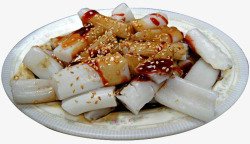 米浆猪肠粉广东传统小吃高清图片