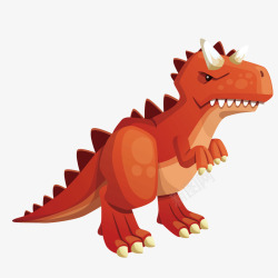 恐龙玩具儿童玩具恐龙矢量图高清图片